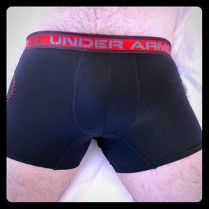 Underarmour Boxerjock Black & Red